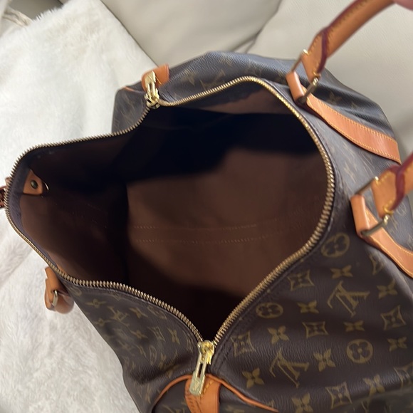 EUC Louis Vuitton Monogram Keepall 45 Boston Travel Hand Bag - Picture 14 of 14